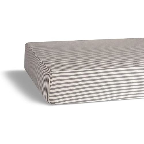 Parker Baby Soft & Durable Fitted Baby Crib Sheets | Snug Fit for Standard Crib Mattresses | Machine Washable, Fade-Resistant & Modern Nursery Designs