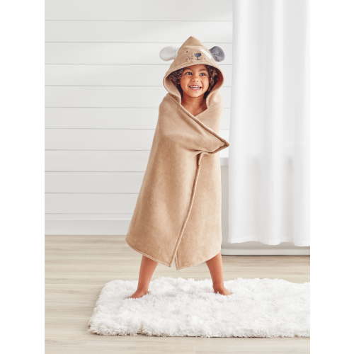 Your Zone Kids Dog Cotton Hooded Towel