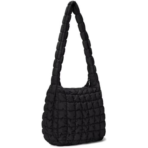 Puffer Tote Bag for Women Quilted Tote Bag Quilted Crossbody Bag Lightweight Padding Pufferr Shoulder Bag