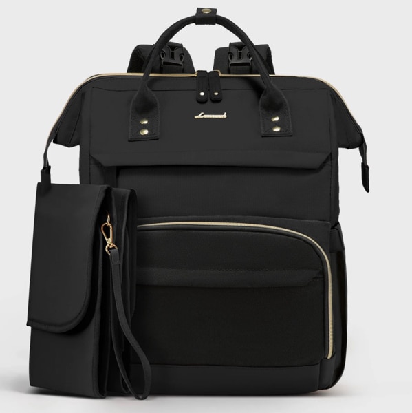 LOVEVOOK Lantana Diaper Bag - Black