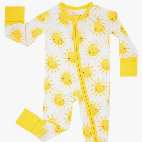 Little Sleepies Newborn Pajamas for Baby Boys & Girls, Viscose from Bamboo Baby Pajamas, Snug Baby Sleeper, Toddler PJs, 2-Way Zipper
