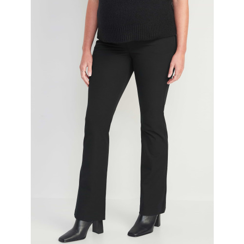 Maternity Full-Panel Pixie Flare Pants