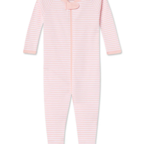 LAKE | Baby | Pima Cotton Pajamas | Beach Club Tidal Stripe Baby Sleeper