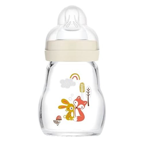 MAM Feel Good Glass Bottle (170 ml, Unisex)