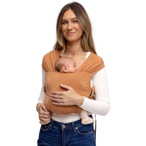 WildBird - Aerial Buckle Wrap - 0-6 Months - Large (L-4XL) Willow - Newborn Baby Carrier - Front Carry - Soft Fabric, Straps, Head Support, Padded Waist Belt - Baby Essentials - New Mom Gifts