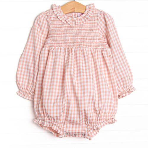 Going Gingham Bubble, Pink – Stitchy Fish