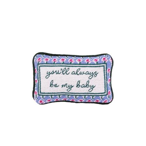 Be My Baby Mini Needlepoint Pillow