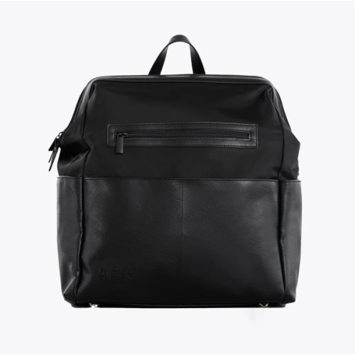 BÉIS 'The Diaper Backpack' in Black - Black Diaper Bag & Diaper Backpack