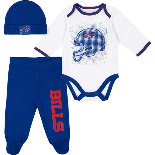 Gerber Unisex Baby NFL Team Footed Pant and Bodysuit Gift Set