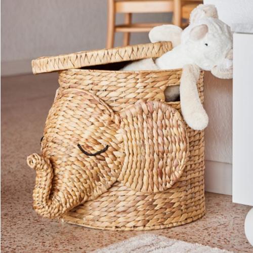Elephant Basket - Natural