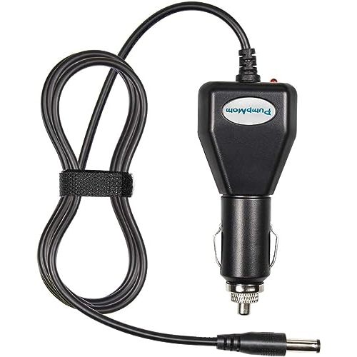 PumpMom-us 12 Volt Breast Pump Car Adapter for Spectra S1, S2, Spectra 9 Plus Pumps – Replacement Vehicle Lighter Power Adapter for Spectra