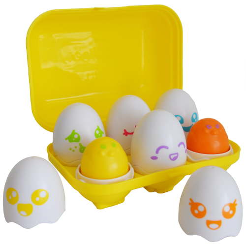 Toomies Hide & Squeak Eggs - Sorting & Matching Toy