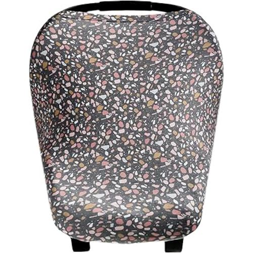 Copper Pearl Multi-Use Cover: Car Seat Covers, Nursing Cover, and Stroller Cover for Sun - Stretchy Fabric, All-Season Use, Stylish Designs, Easy Access for Moms - Gemini