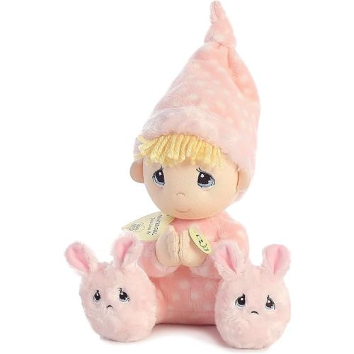 Aurora World Precious Moments Prayer Girl with Sound Spanish Plush,, 9.5 inches