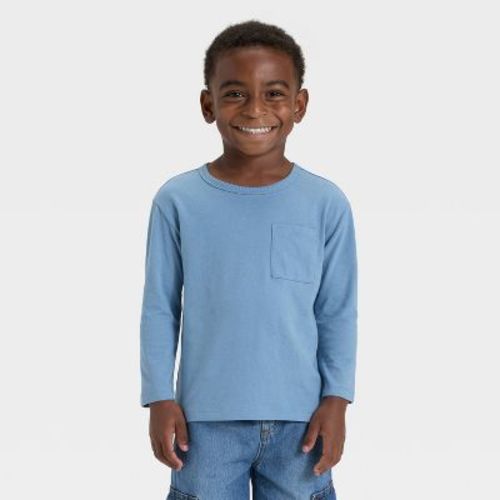 Toddler Boys' Long Sleeve Relaxed T-Shirt - Cat & Jack™