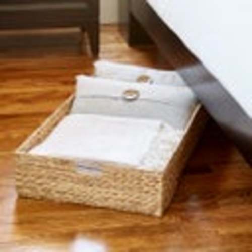 Water Hyacinth Coffee Table/Under Bed Bin | The Container Store
