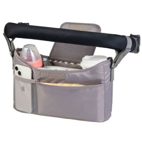 Tiny Twinkle Universal Baby Stroller Organizer Caddy, Gray