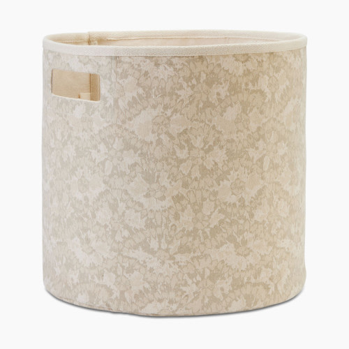 Crane Baby Cotton Canvas Storage Bin - Willow