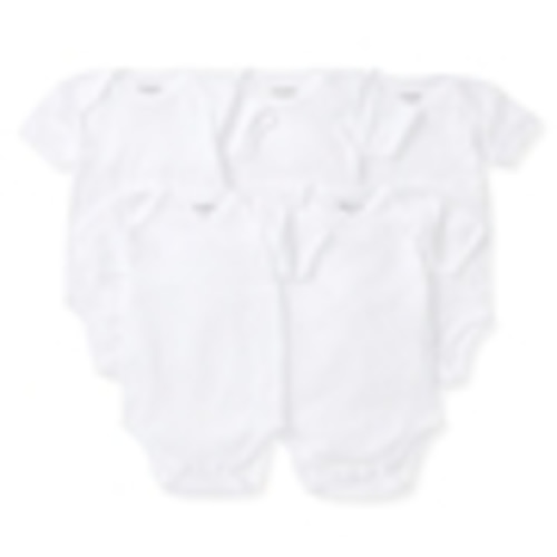 Bee Essentials Organic Short Sleeve Baby Bodysuit 5 Pack | Burt's Bees Baby®