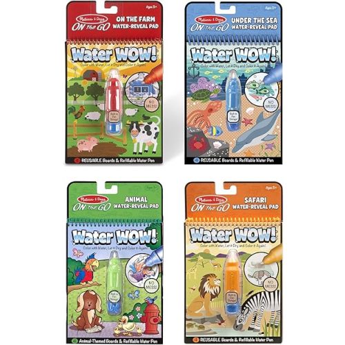 Melissa & Doug Water Wow! Amazing Animals