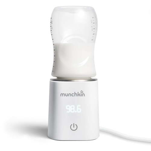 Munchkin® Smart Baby Bottle Warmer, 98° Digital, Newborn Essential, White