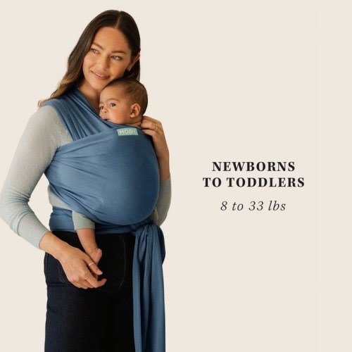 Moby Classic Wrap Ocean | Slings | Baby Bunting AU
