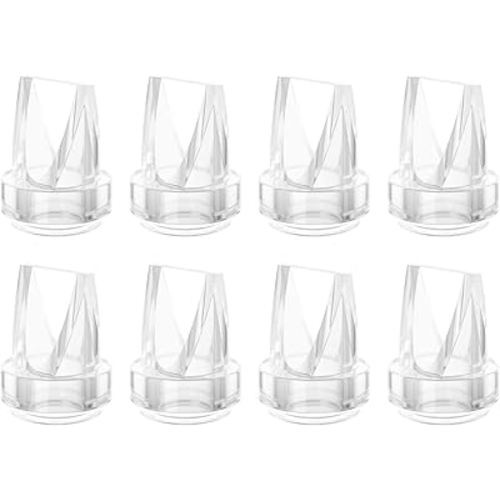 8PCS Duckbill Values Compatible with eufy E10 S1 S1 Pro MomMed S21,S32 Breast Pump Replacement Pump Parts Accessories : Baby