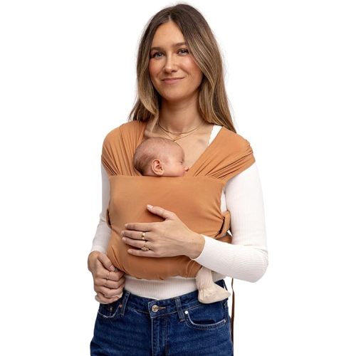 WildBird - Aerial Buckle Wrap - 0-6 Months - Large (L-4XL) Willow - Newborn Baby Carrier - Front Carry - Soft Fabric, Straps, Head Support, Padded Waist Belt - Baby Essentials - New Mom Gifts