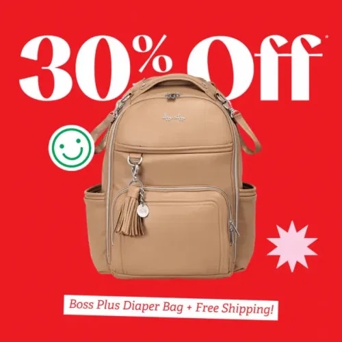 Boss Plus™ Large Diaper Bag Backpack - Espresso