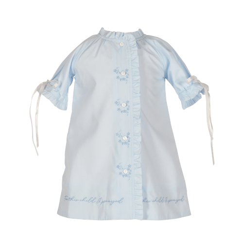 For This Child I Prayed Daygown: Blue (NEWBORN)