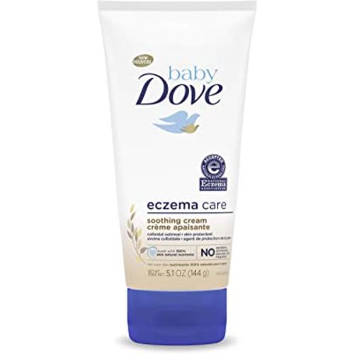 Baby Dove Soothing-Cream To Soothe Delicate Baby Skin Eczema Care No Artificial Perfume or Color, Paraben Free, Phthalate Free 5.1 oz