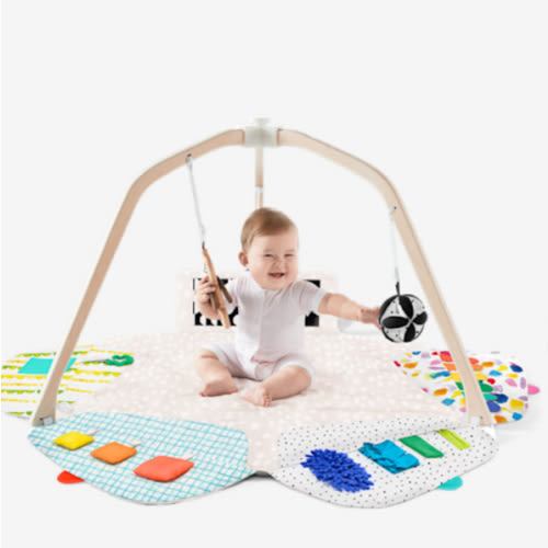 LOVEVERY | The Play Gym | Award Winning For Baby , Stage-Based Developmental Activity Gym & Play Mat for Baby to Toddler