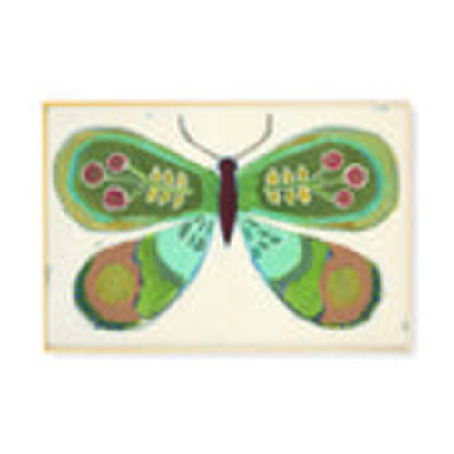 Viridescent Butterfly by Jenny Westenhofer Painted Art Prints – Urban Garden Prints