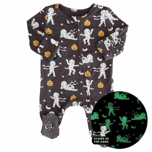 Halloween Zipper Footies