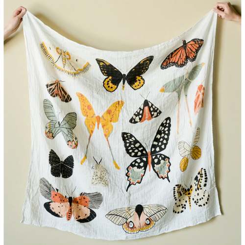 Butterfly Collector Muslin Swaddle