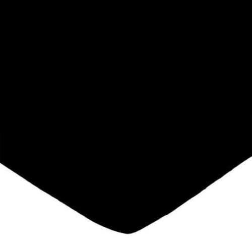 SheetWorld Fitted Baby Bassinet Sheet fits SnuzPod 4 Bedside Crib 16 x 30, 100% Cotton Flannel, Hypoallergenic, Flannel - Black