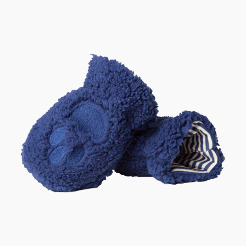 Magnetic Me Fleece Mittens - Blueberry, 0-6 M