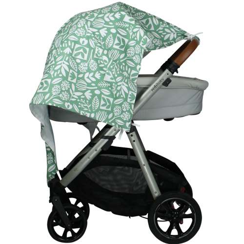 "Laurel Leaf" Organic Baby Sun Cover