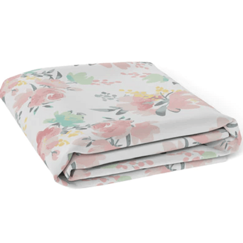 Buy Kushies Percale Crib Sheet Watercolor Flowers at Well.ca | Free Shipping $35+ in Canada