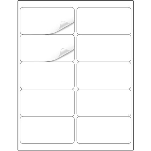 Methdic Shipping Labels 2"×4" 300 Labels Sticker Paper for Laser/Ink Jet Printer Mailing Labels 8.5"*11" White 10 per Sheet
