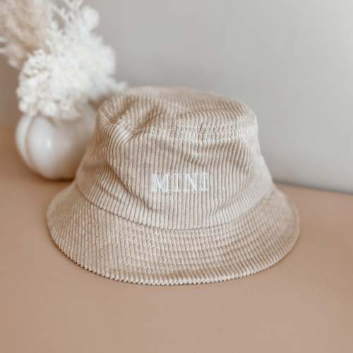 'Mini' Corduroy Bucket Hat - Baby size