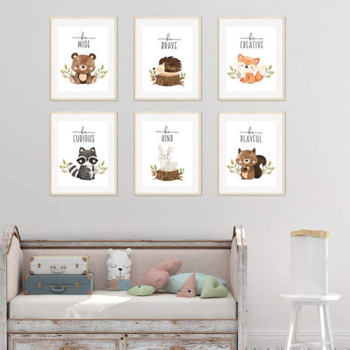 Harriet Bee Creevery 6 Piece Set Paper Print & Reviews | Wayfair