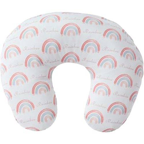 1 Cute Baby U-Shaped Breast Feeding Pillow Case Multi-Functional Pillow Removable Simple Pillow Case