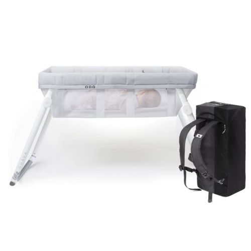Baby Bassinet: Lotus Crib & Bassinet Kit, Convertible Travel BassinetBaby Bassinet: Lotus Crib & Bassinet Kit, Convertible Travel Bassinet - Guava Family