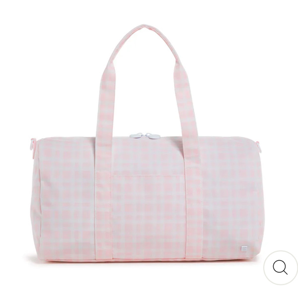 TRVL Duffel Bag- Pimlico Pink Plaid – VACE