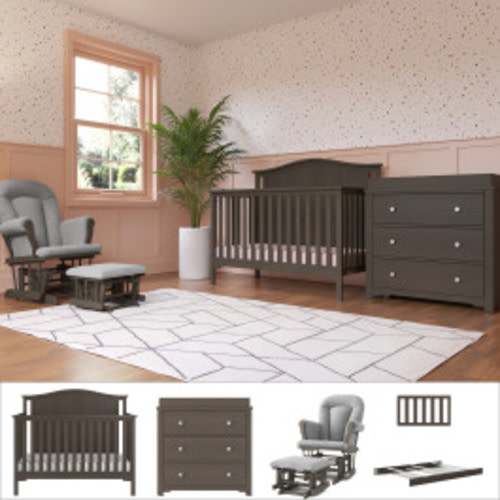 Hampton Arch Top 5-Piece Nursery Set