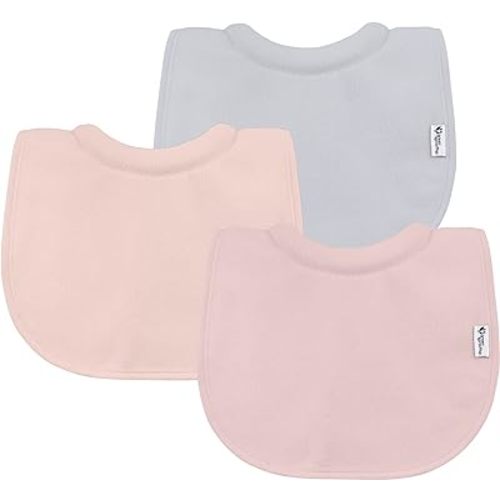 Green Sprouts Unisex Baby Stay-dry Milk-catcher Bibs (3 Pack)