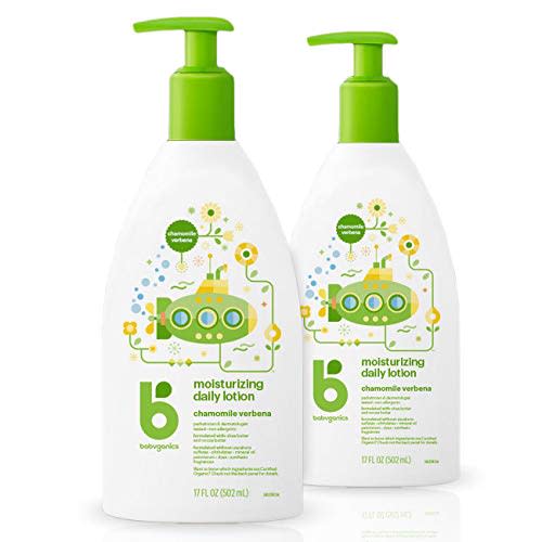 Babyganics Daily Lotion, Chamomile Verbena, Packaging May Vary, 17 Fl Oz (Pack of 2)