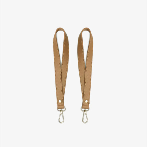 Stroller Hooks Leather | Tan