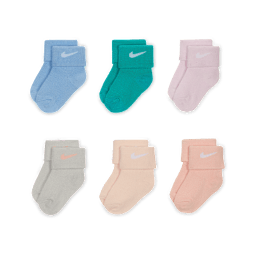 Nike Baby Waffle Knit Socks (6 Pairs)